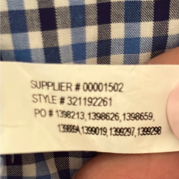 Polo Ralph Lauren Toddler Boy’s Navy Long Sleeve Button Down 4T - Picture 8 of 8